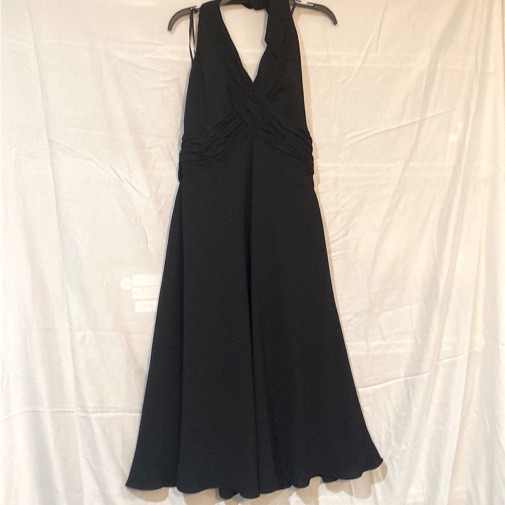 A black dress